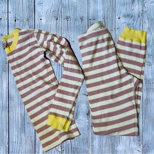 Hanna Andersson Long Sleeve Pants Pajamas size 12